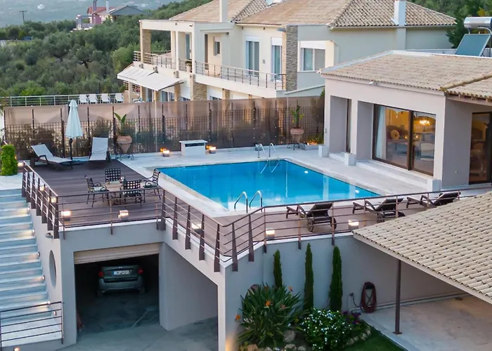 Villa Senso Panorama Private Luxury Kalamata